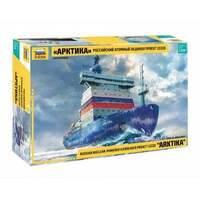 Zvezda 1/350 Russian Nuclear Icebreaker "Arktika" Project 22220 Plastic Model Kit