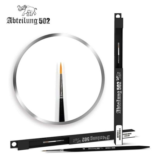 Abteilung 502 Round Brush 4 Deluxe Synthetic Paint Brush