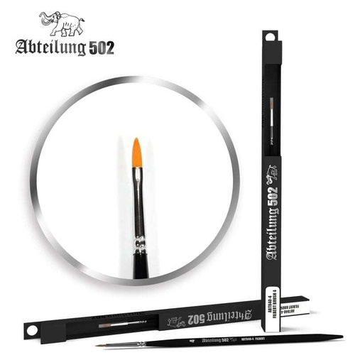 Abteilung 502 Filbert Brush 4 Deluxe Synthetic Paint Brush