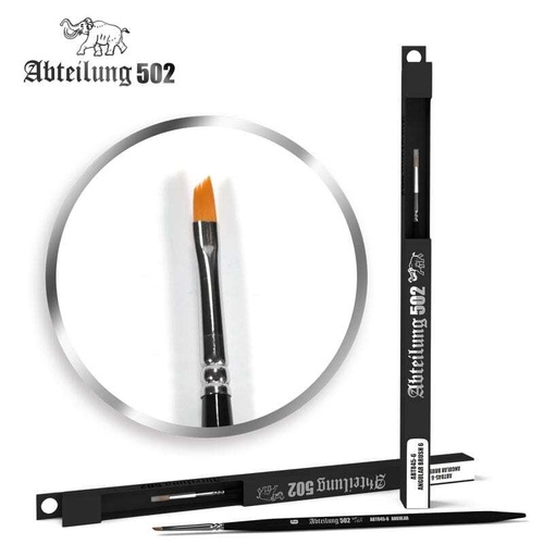 Abteilung 502 Angular Brush 6 Deluxe Synthetic Paint Brush