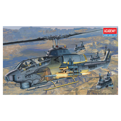 Academy 1/35 USMC AH-1W "NTS Update" Plastic Model Kit [12116]