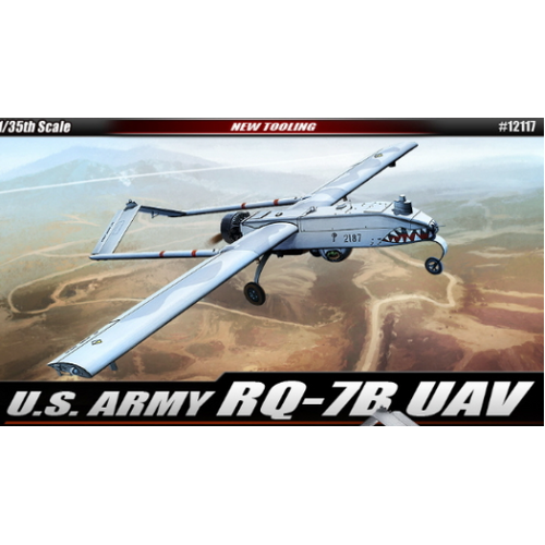 Academy 1/35 U.S. Army RQ-7B UAV Shadow Plastic Model Kit [12117]