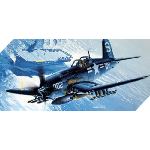 Academy 1/48 Vought F4U-4B Corsair Plastic Model Kit [12267]