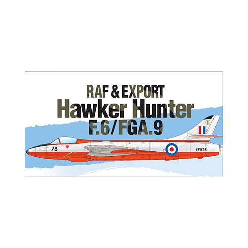 Academy 1/48 RAF & Export Hawker Hunter F.6/FGA.9 Plastic Model Kit [12312]