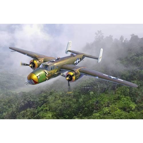 Academy 1/48 USAAF B-25D "Pacific Theatre" Plastic Model Kit [12328]