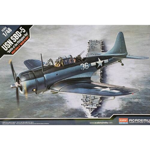 Academy 1/48 USN SBD-5 "Battle of the Philippine Sea" Plastic Model Kit [12329]