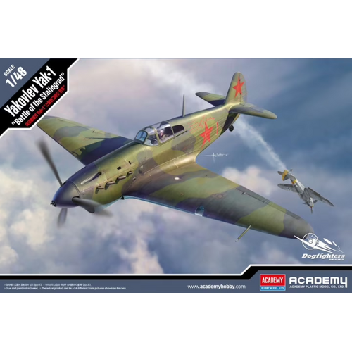 Academy 1/48 Yakovlev Yak-1 "Battle of Stalingrad" Plastic Model Kit [12343]