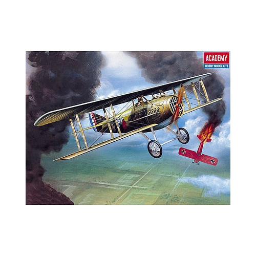 Academy 1/72 SPAD XIII WWI Fighter Plastic Model Kit [12446]