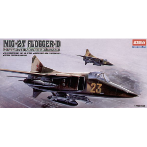 Academy 1/72 M-27 Flogger-D Plastic Model Kit [12455]