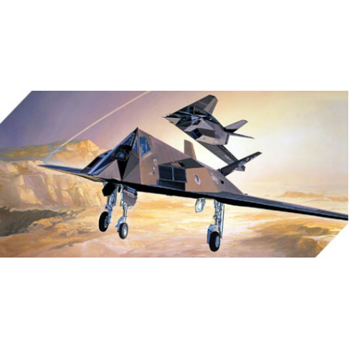 Academy 1/72 F-117A Stealth Fighter/Bomber Nighthawk Plastic Model Kit [12475]