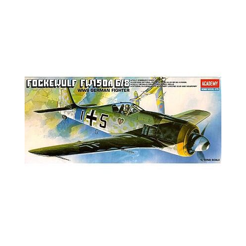 Academy 1/72 Focke-Wulf FW190A-6/8 Plastic Model Kit [12480]