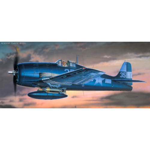 Academy 1/72 F6F-3/5 Hellcat Plastic Model Kit [12481]