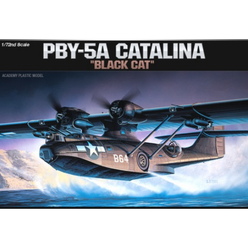 Academy 1/72 PBY-5A Catalina Plastic Model Kit *Aus Decals* [12487]