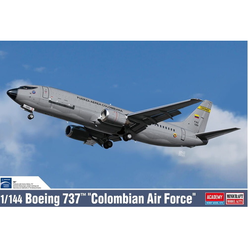 Academy 1/144 Boeing 737 "Colombian Air Force" Plastic Model Kit