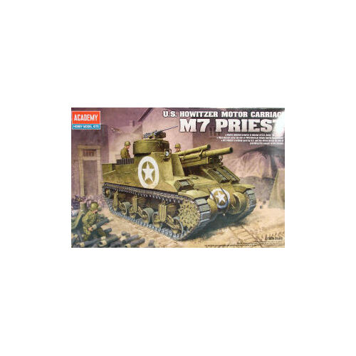 Academy 1/35 M7 Priest Plastic Model Kit [13210]