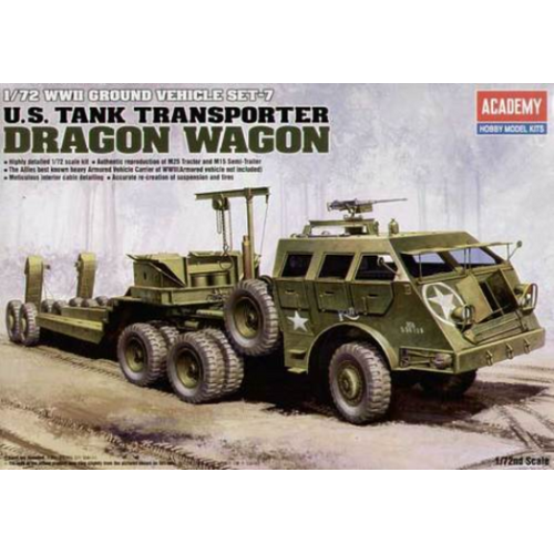 Academy 1/72 M26 Dragon Wagon Plastic Model Kit [13409]