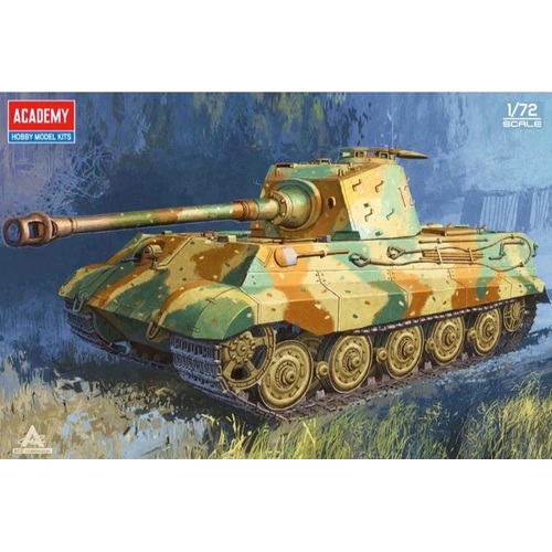 Academy 1/72 German King Tiger "Henschel Turret" Plastic Model Kit