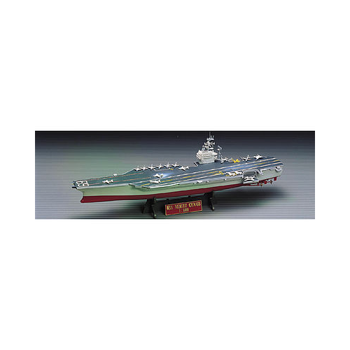 Academy 1/800 U.S.S. CVN-68 Nimitz Plastic Model Kit [14213]