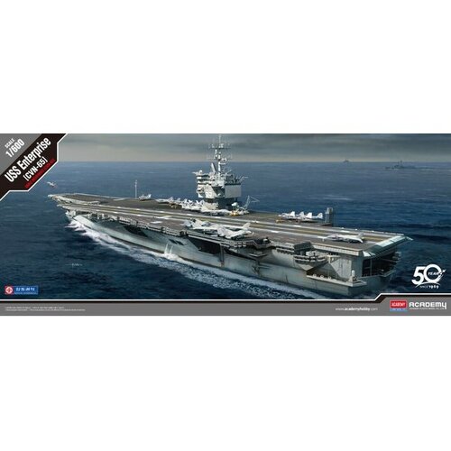 Academy 1/600 USS Enterprise CVN-65 Plastic Model Kit [14400]