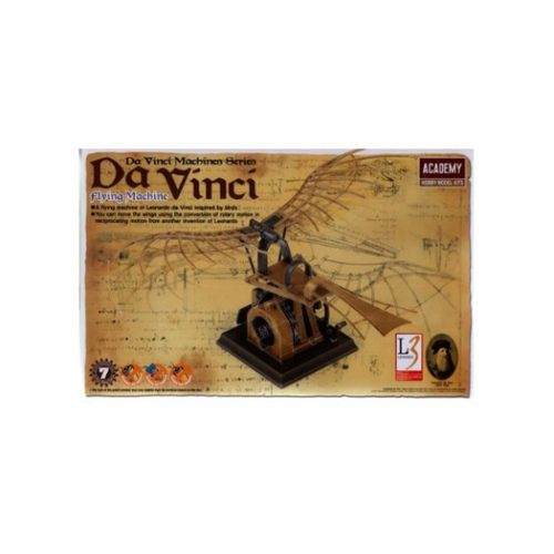 Academy Davinci Flying Machine Plastic Model Kit [18146]