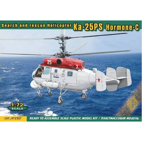 Ace Model 1/72 Ka-25PS Hormone-C Plastic Model Kit [72307]