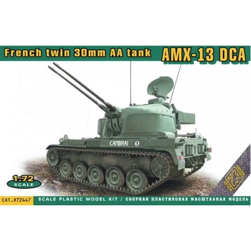 Ace Model 1/72 AMX-13 DCA twin 30mm AA Plastic Model Kit [72447]