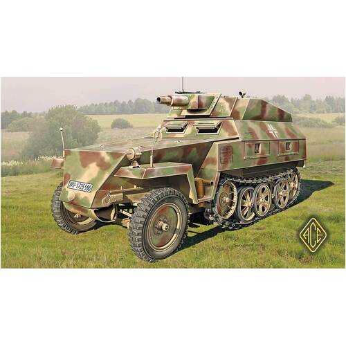 Ace Model 1/72 Sdkfz 250/8 Stummel Plastic Model Kit [72514]