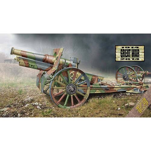 Ace Model 1/72 Cannon de 155C modele 19/7 Plastic Model Kit [72543]