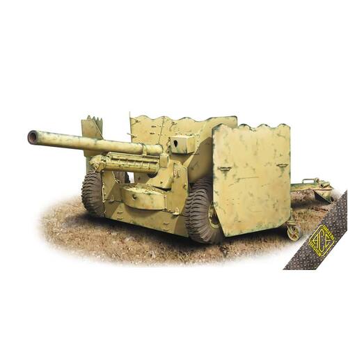 Ace Model 1/72 Ordnance QF 6-pounder Mk.II/Mk.IV Plastic Model Kit [72563]