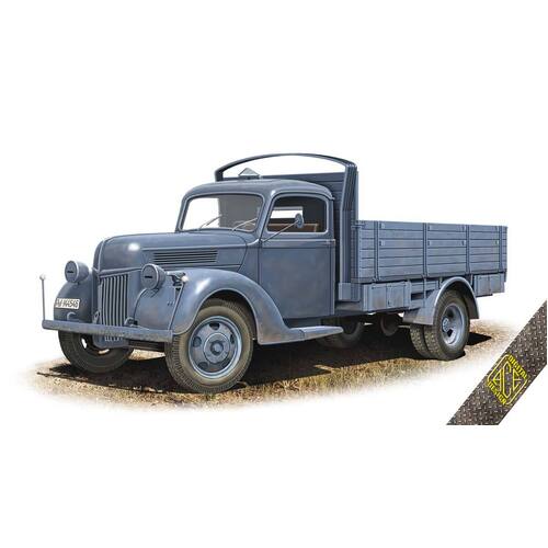 Ace Model 1/72 V3000S 3t German Cargo truck (early flatbed) Plastic Model Kit [72576]