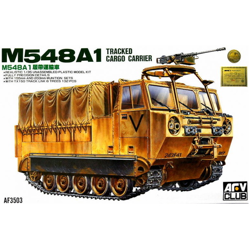 AFV Club 1/35 M548A1 Tracked Cargo Carrier *Aus Decals* Plastic Model Kit