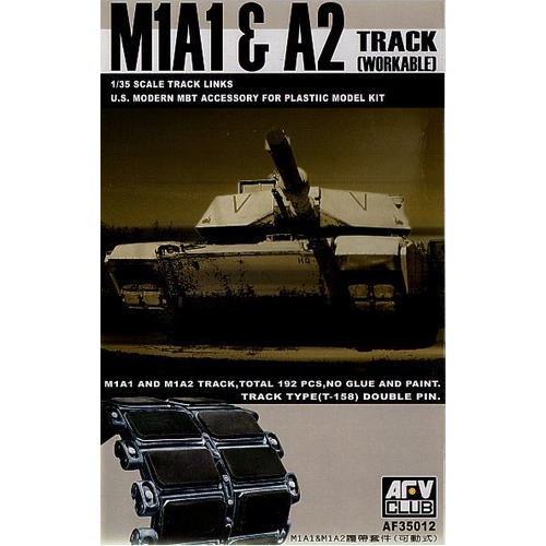 AFV Club 1/35 Big-Foot Track For M1A1/A2 Conversion Kit [AF35012]