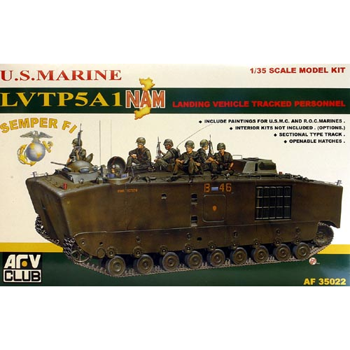 AFV Club 1/35 LVTP5 Plastic Model Kit [AF35022]