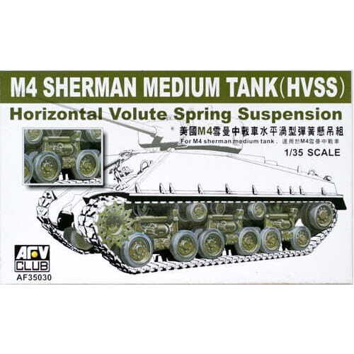 AFV Club 1/35 M4 Sherman HVSS Suspension Plastic Model Kit [AF35030]