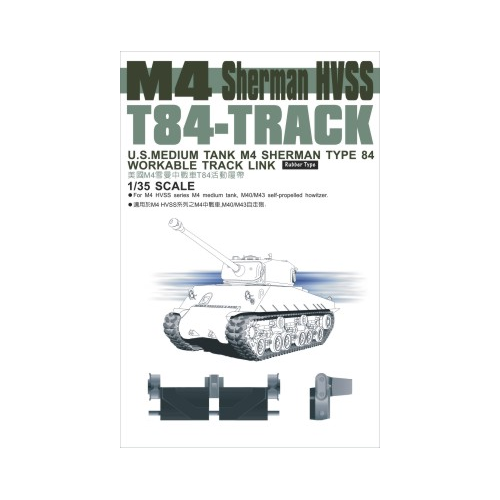 AFV Club 1/35 M4 HVSS T84 Track Conversion Kit [AF35033]