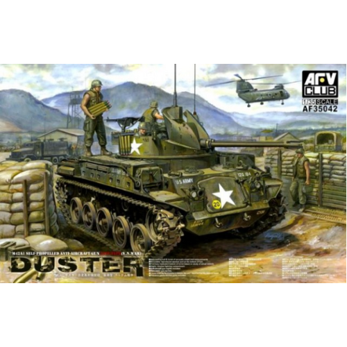 AFV Club 1/35 M42A1 Late Type (Vietnam War) Plastic Model Kit [AF35042]