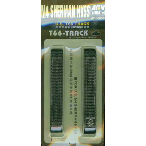 AFV Club 1/35 M4 Sherman HVSS T66 Track Conversion Kit [AF35057]