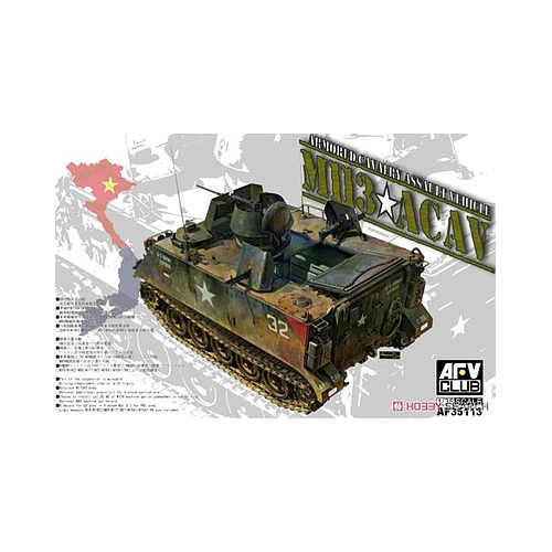 AFV Club 1/35 M113A1 ACAV Plastic Model Kit [AF35113]