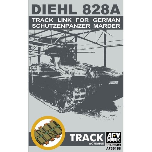 AFV Club 1/35 Tracklink For German Schutzen Panzer Marder Plastic Model Kit [AF35168]