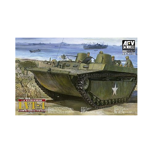 AFV Club 1/35 U.S. Water Buffalo LVT-4 (Late Type) Plastic Model Kit [AF35198]