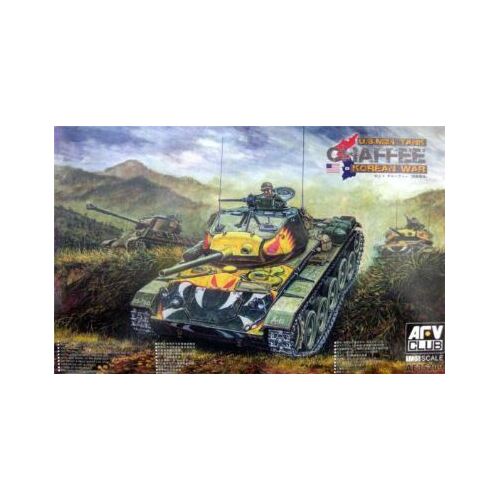 AFV Club 1/35 U.S. M24 Tank "Chaffee" (Korean War) Plastic Model Kit [AF35209]