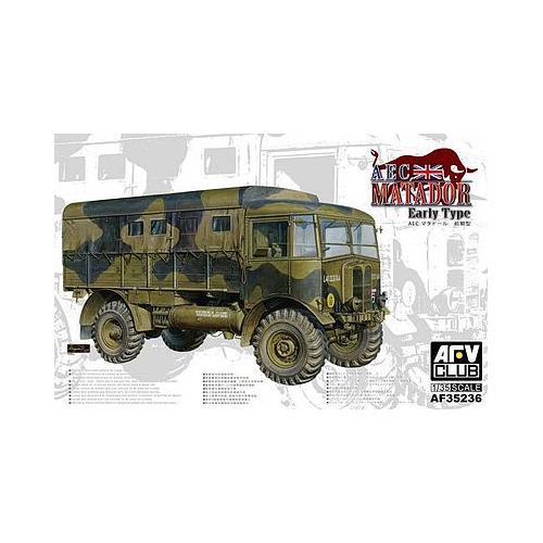 AFV Club 1/35 AEC Matador Early Type Plastic Model Kit [AF35236]