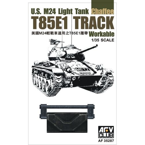 AFV Club 1/35 M24 Light Tank Chaffee T85E1 Track Plastic Model Kit [AF35287]