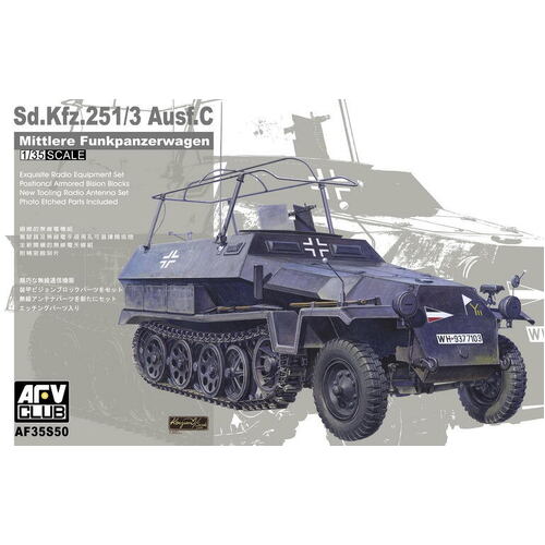 AFV Club 1/35 Sd.Kfz.25 Ausf.C Plastic Model Kit [AF35S50]