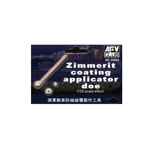 AFV Club 1/35 Zimmerit Coating Applicator Doe Scale Effect [AC35003]