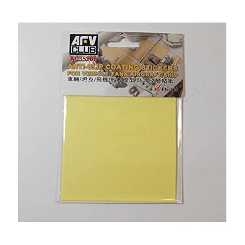 AFV Club 1/35 Anti-Slip Coating Stickers For Vehicle/Tank/Aircraft/Ship [AC35206]