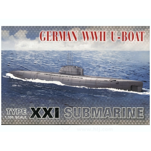 AFV Club 1/350 German U-Boat Type XXI Plastic Model Kit [SE73501]