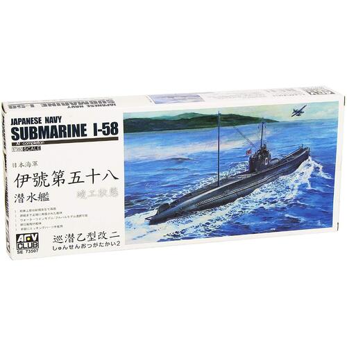 AFV Club 1/350 Japanese Navy Submarine I-58 Plastic Model Kit [SE73507]