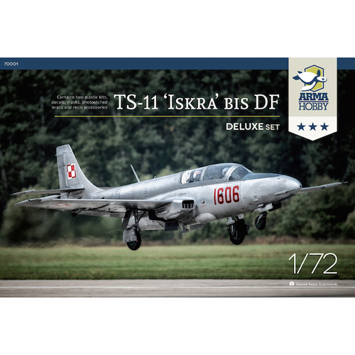 Arma Hobby 1/72 TS-11 Iskra Deluxe Set Plastic Model Kit [70001]