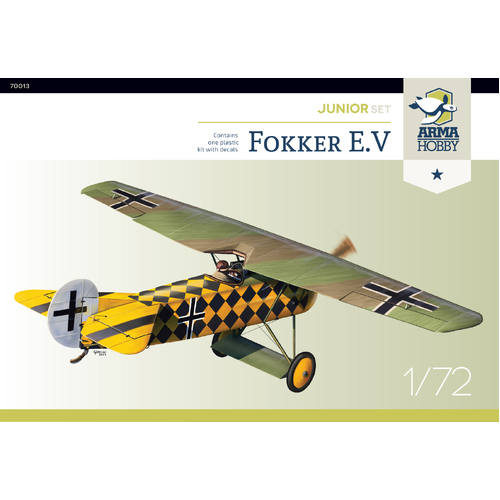 Arma Hobby 1/72 Fokker E.V Junior set Plastic Model Kit [70013]